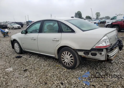 2008 Mercury Sable Luxury from USA, damaged, VIN 1MEHM40W68G615933